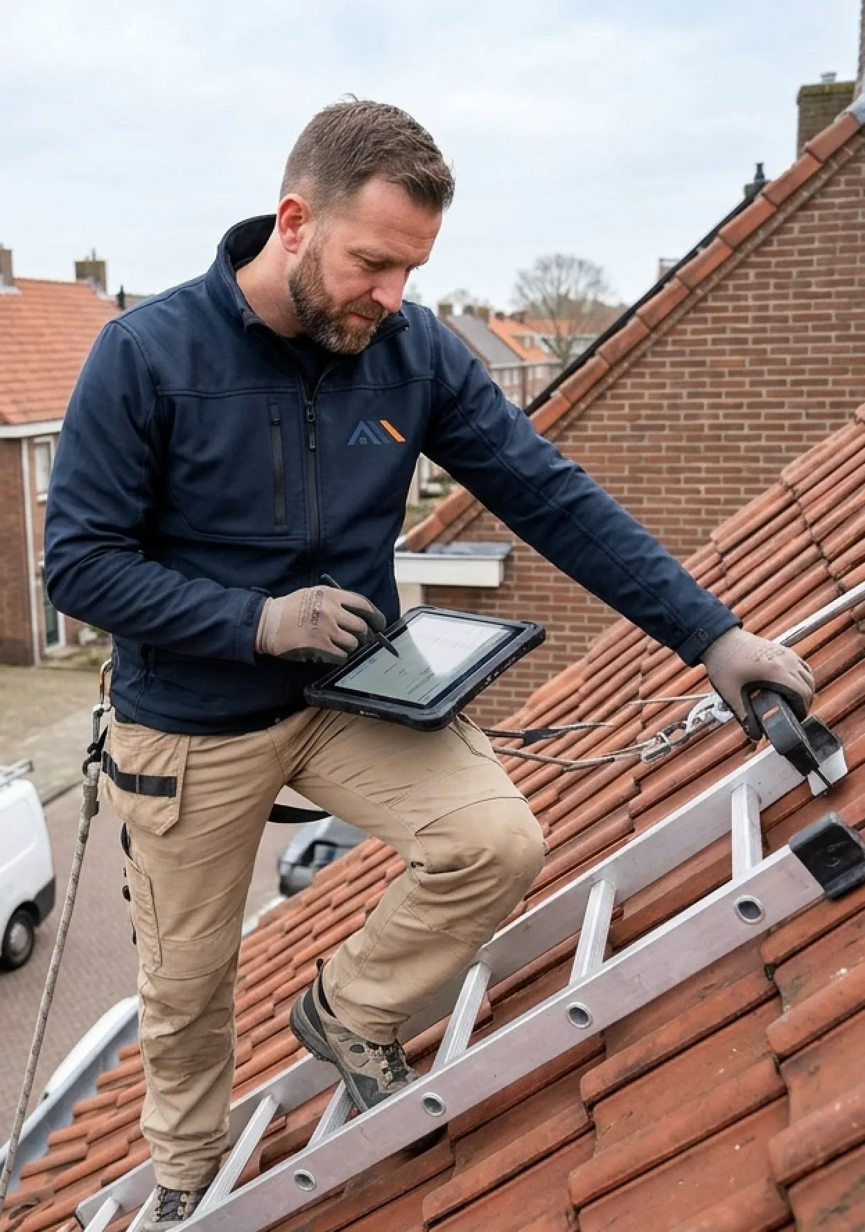 Professioneel herstel van nokvorst en loodwerk door Dakhelden